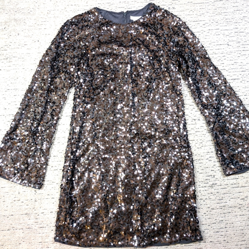 BNWT grey H&M sequin mini dress